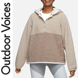 Outdoor Voices Beige and Brown Women's Jacket